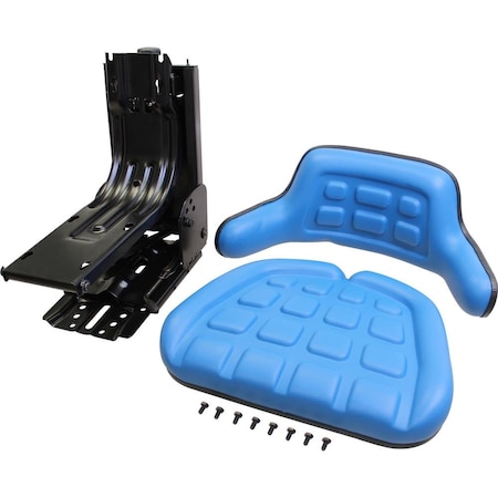 Aftermarket AMSS7465 Seat And Suspension Assembly, Blue Vinyl AMSS7465-ABL